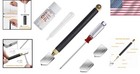 Glass Cutter Tool With Cutting Oil  Professional Glass Cutting Kit With Metal   