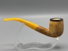 Lee Van Cleef Pipe  Block Meerschaum-new-hand Carved W Case-tamper 480