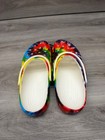 New Never Worn Tyedye Crocs Classic Clogs Unisex With Tags And Hanger Comfort