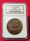 1907 Va Hk-349 Sc 1 Battleship Virginia Jamestown Tercentennial Ngc Ms63  m-6496