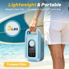 150psi Electric Sup Air Pump Led Light Inflator For Paddle Board boat tent kayak