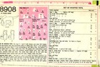 Simplicity 8908 Vintage Sewing Pattern Stuffed Toys Uncut  Ff