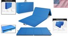 Versatile 10x4 Feet Yoga And Martial Arts Folding Mat - 2-inch Thick   Portable