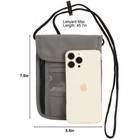 Rfid Blocking Passport Holder Neck Travel Wallet Bag Security Pouch Anti-theft