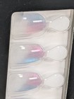 New Kiss Salon X-tend Short Soft Gel Nails Holographic Changed 30ct Lamp Needed