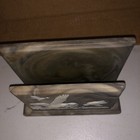 Design Gifts International Soapstone Napkin Letter Holder Ducks Outdoor Scene 