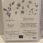 Stampin up     path Of Petals    Floral Quotes Inspirational Stamp Set