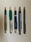Lot Of 5 Metal Medical Drug Rep Pharmaceutical Advertising Pens Untested