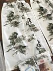 8 Panels Vintage Drapes Pinch Pleat Curtains 60s Mcm New Cottage Castle Country