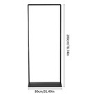 Large Poster Sign Stand Metal Board Holder Double-sided Poster Banner Brand New-