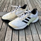 Adidas Barricade 2017 Tennis Shoes White Ba9072 Mens Size 9 Geofit Sneakers