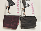 Solid Brushed Velour Velvet Stretch Leggings Sold Separate Choose Size   Color