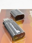 Startech com Usb To Dual 3 5mm Audio Adapter  External Sound Card  icusbaudiob 