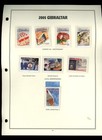 2005 Year Set Gibraltar Stamps Mint Never Hinged Mnh