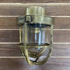 Marine Brass Wall Sconce For Indoor And Outdoor Lighting
