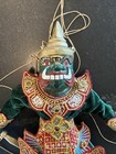 Vintage Thai Marionette Handmade String Puppet Wooden Burmese Doll 14    Sword