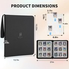 Toploader Binder Holds 720 Toploaders 9 Pocket Top Loader Binders