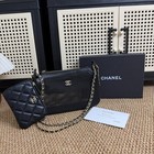 2pcs Vip Gift Gwp Novelty Cc Beauty Makeup Black Mesh Mother Daughter Bag