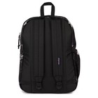 Jansport Cross Town Plus Remix 17 5   Backpack - Black  Recycled Polyester  High