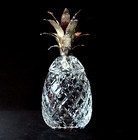 William Yeoward Isadora Pineapple Centerpiece  Cut Crystal   Silver  9   England