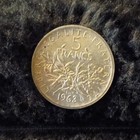France 1963 5 Francs Silver Coin Km  925 Semeuse Variety 0 835 Fineness