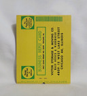 Vintage Victor Storage Moving Chicago Giant Full Feature Matchbook Advertising