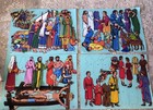 Betty Lukens Through The Bible In Felt Pre Cut Props Set 29 Pages And Background