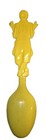 Vintage 1980 Mcdonalds Happy Meal Toy Ronald Mcdonald Yellow Plastic Spoon  