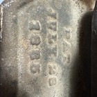 Antique Cast Iron Clad Kerosene Sad Iron Stove Heater Pat  1885 W Mica   Wick