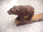 Yosemite National Park   Vintage Souvenir Of Two Bears On A Wood Board