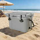 25qt Hard Cooler  Insulated With Opener   Cup Holder  5-7 Day Ice Retention