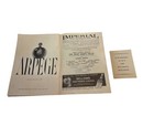 1956 Broadway Playbill The Most Happy Fella Imperial Theatre W  Cast Insert