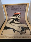 Vintage Willie Nelson Sundance Concert Poster