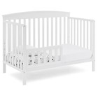Delta Children Hanover 6-in-1 Convertible Baby Crib  Bianca White