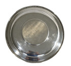 Preisner Silver Co Sterling Silver Platter  36 - 10  Diameter 199g Antique