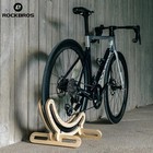 Rockbros Wooden Bike Stand Easy Bicycle Storage Rack For Road Mountain Bikes 
