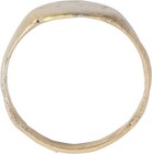 Byzantine medieval Man   s Ring 6th-8th Century Ad  Size 11
