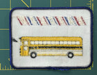 Vintage Bus Driver Patch Laidlaw Uniform Yellow School Bus New Old Stock Nos