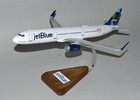 Jetblue Airways Airbus A321-200 Prism Hue N903jb Desk Model 1 100 Sc Airplane