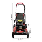 20 5 In  140cc High Wheel Rwd Gas Walk Behind Self Propelled Lawn Mower 1 6l Usa