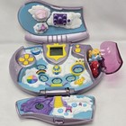 Neopets 2003 Handheld Game With Shoyru  Uni   Poogle Figures Tested Works Great 