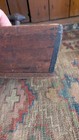 Best Antique Early Primitive Wood Cutlery Carrier Orig Paint 12 75 