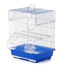 Prevue Pet Products Flat Top Economy Bird Cage Blue And White 31991
