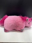 Pillow Pet Colorful Pink Floral Unicorn Plush Toy Stuffed Animal 