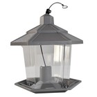 Pennington Earth Smart  Gray Plastic  Hopper Wild Bird Feeder  2 5 Lb  Capacity