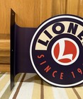 Lionel Train Flange Sign O Gauge Engine Track Toy Vintage Style Wall Decor