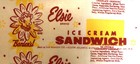 Bordens Elsie The Cow Ice Cream Sandwich Vintage 1950 s Wax Paper Wrapper