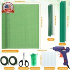 170 Pcs Crepe Paper Kit  6-colors 16 5  98 Inch Crepe Paper Streamers  With Glue
