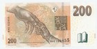 Czech Republic 200 Korun 2018 Pick 19 f Unc Uncirculated Banknote Serie H