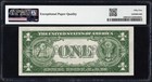  ac Block  1935 A  1 One Dollar Hawaii Emergency Issue Note Fr 2300 Pmg Au55 Epq
